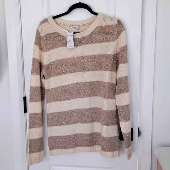 Ricki's Glitter Striped Sweater - Picture 1 of 3